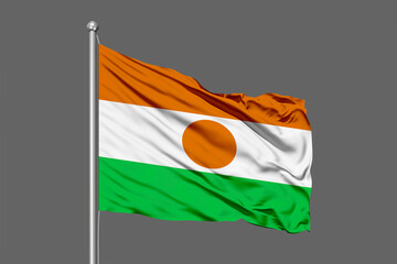 Niger Flying Flag