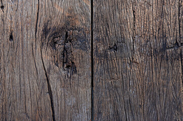 Old grunge dark textured wooden background. Vintage brown wood background texture.