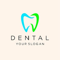 dental logo modern template
