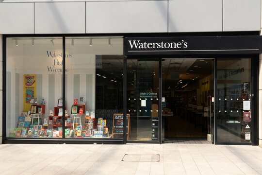 Waterstone's shop in the Eden shopping centre.