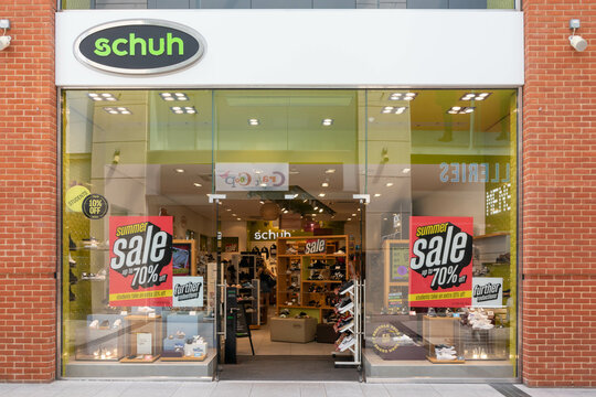 Schuh shop in the Eden shopping centre.