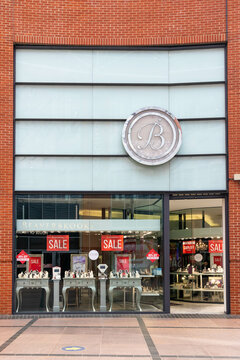 Beaverbrooks jewellery shop in the Eden shopping centre.