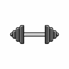 Dumbbell icon design template illustration vector