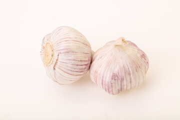 Fresh ripe and tasty garlic