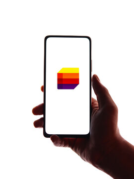West Bangal, India - November 11, 2021 : Microsoft Lists logo on phone screen stock image.