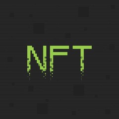 NFT typography text vector design. NFT text t-shirt design.  