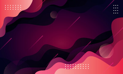 Abstrack background with gradient liquid color theme. Abstrack background asset suitable for promotion, decoration, cover, banner or poster needs.
