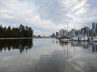 Naklejka premium boats in marina