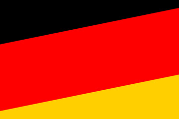 Germany flag background, black, red and yellow colours
