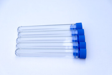 test tubes in the laboratory