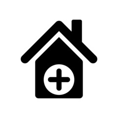 hospital icon, doctor vector, medical illustration