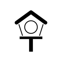 bird house icon, bird vector, home illustration