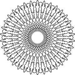 Royal mandala design, mandala art, mandala coloring page, mandala decoration, invitation background, royal art,