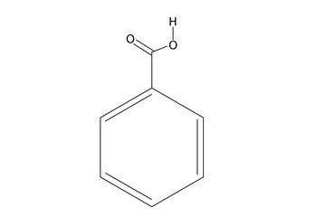 Benzoic acid structure (Benzoic acid formula)