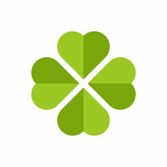 clover leaf vector icon for websites