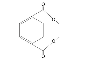Chemical formula of Ethylene terephthalate ( molecular structure of Ethylene terephthalate)