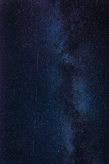 Clear night sky with milky way and huge amount of stars.