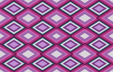 Abstract ethnic geometric pattern design Blue background for wallpaper.