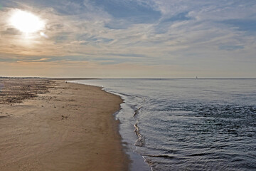 Obraz premium beach at sunset