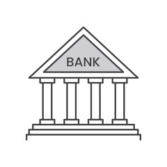Bank icon vector illustration design