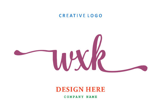 WXK lettering logo is simple, easy to understand and authoritative