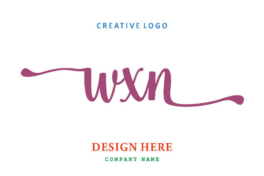 WXN lettering logo is simple, easy to understand and authoritative