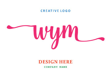 WYM lettering logo is simple, easy to understand and authoritative