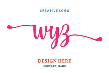 WYZ lettering logo is simple, easy to understand and authoritative