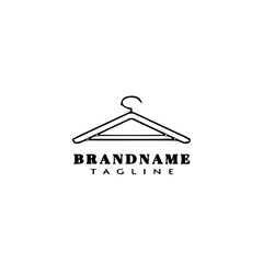 hanger logo design template icon vector illustration