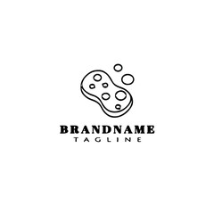 sponge logo icon design template vector illustration