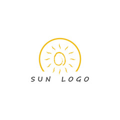 Sun Vector illustration Icon