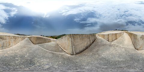 360 Foto Sferica Gibellina Cretto di Burri 1