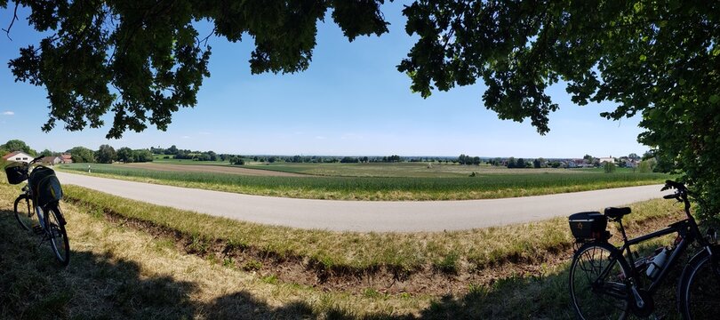 Landscape near Olching in Germany