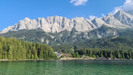 Landscape near Eibsee in Germany