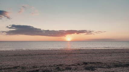 Coucher de Soleil, Notre dame de mont