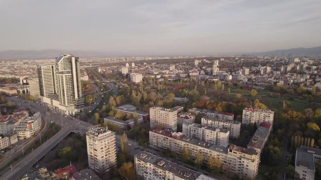 Urban view of Sofia City