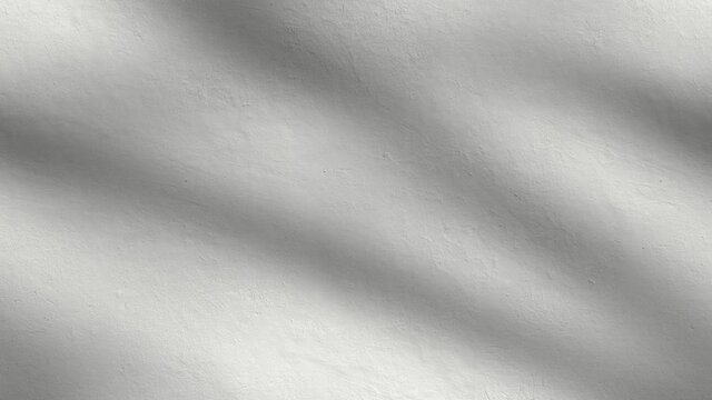 The slow movement of a shadow on a white concrete wall on a sunny summer day, modern design background, seamless background, animation loopable stock video