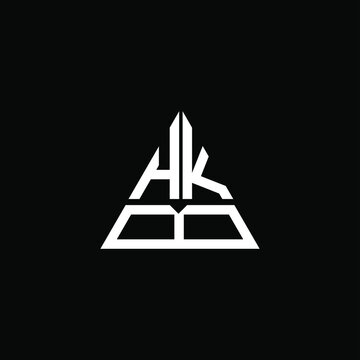 HKB letter logo creative design. HKB unique design
