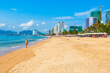 Nha Trang city beach, Vietnam