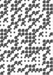 Fototapeta premium Abstract Geometric Pattern generative computational art illustration