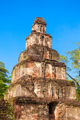 Polonnaruwa in Sri Lanka