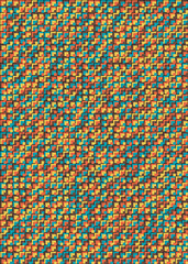 Abstract Geometric Pattern generative computational art illustration