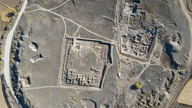 Kultepe ancient city ruins. Assyrian Trade Center in Karum-Kanis in Kayseri city Turkey. Its name in Assyrian texts from the 20th century BC was Kanesh