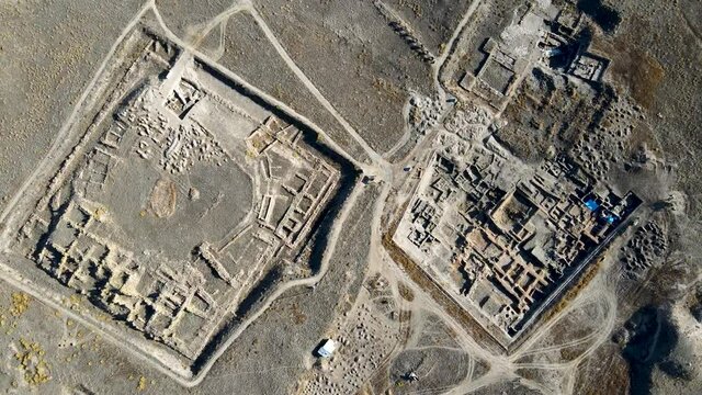 Kultepe ancient city ruins. Assyrian Trade Center in Karum-Kanis in Kayseri city Turkey. Its name in Assyrian texts from the 20th century BC was Kanesh