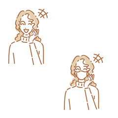 笑顔がきれいな女性