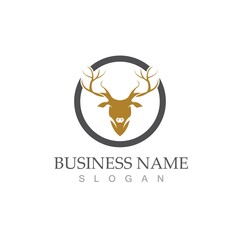 Deer vector icon illustration design