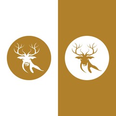 Deer vector icon illustration design