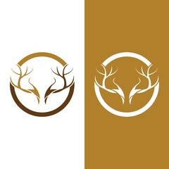 Deer vector icon illustration design