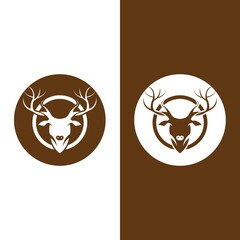 Deer vector icon illustration design