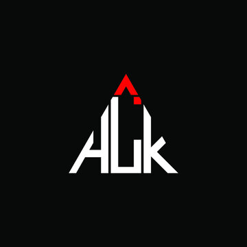 HLK letter logo creative design. HLK unique design
